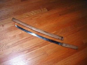 [GN1-02-01-16] Japanese Sword:  Mumei Wakizashi in Shirasaya   Project Piece