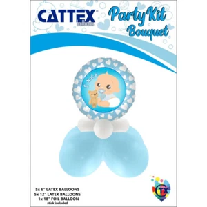 PARTY KIT PALLONCINI BALLOON NASCITA - Foto 1 di 4