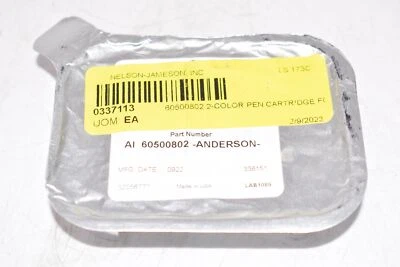 NEW Anderson-Negele Anderson/ Partlow Two Color Pen Cartridge 60500802 - Image 1 of 3