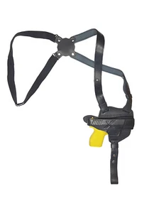 S6 Leather Shoulder Holster fits Taurus GX4 Right-handed black VlaMiTex - Picture 1 of 3