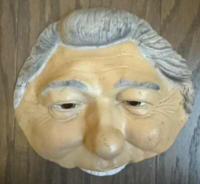 Vintage Adult Bill Clinton Soft Vinyl Half Mask Halloween Costume Dress Up - Image 1 of 3