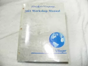 2001 Mercury Villager Workshop Service Repair Manual Factory Original Book - Picture 1 of 1