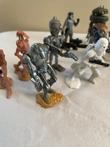 Star Wars Clone Wars Figurines Battle Droids Hasbro 2004-2006 Original Lot of 20 - Picture 1 of 8