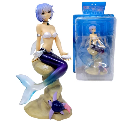 Rei Ayanami Neon Genesis Evangelion Vignetteum Mermaid Figure 6.5" Sega 2009 NEW Cover