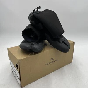 Quiksilver Herren 3mm Split Toe Neoprenanzug Booties Schuhe, Größe 11, schwarz - Bild 1 von 7