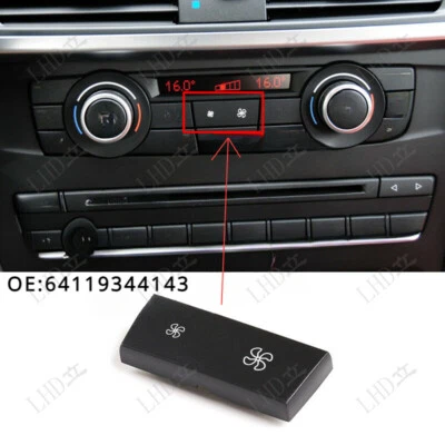 1 шт. кнопка переключателя скорости ветра кондиционера для BMW E82 E87 E88 E90 E92 E93 E84 F25 X1 X3/ - Изображение 1 из 4
