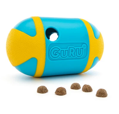 GURU ROCK N TREAT INTERACTIVE DISPENSER TO OCUPPY & CHALLENGE YOUR DOG XMAS GIFT - Image 1 of 3