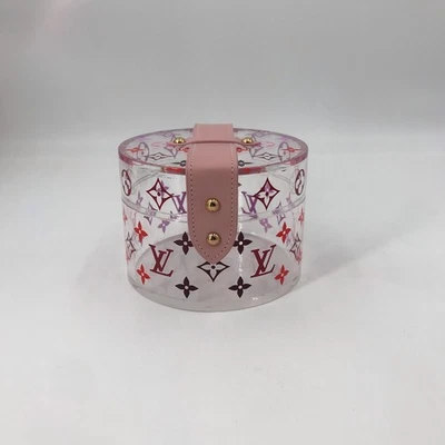 Caja de Maquillaje Acrílico Transparente Louis Vuitton 14x9x13cm Foto 1 de 4