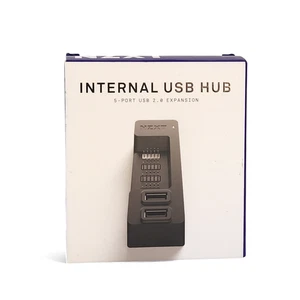 NZXT Internal USB Hub Controller, Black (AC-IUSBH-M1) 5 Port USB Expansion - Picture 1 of 5
