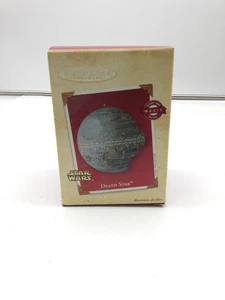 2002 Hallmark Keepsake Star Wars Death Star Magic Light Christmas Ornament NEW - Picture 1 of 10