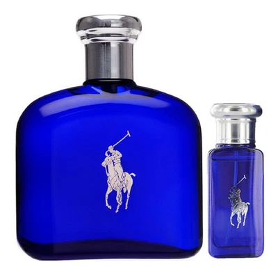 Juego de regalo Polo Blue de Ralph Lauren para hombre 4,2 OZ eau de parfum spray + 1,0 eau de parfum spray nuevo Foto 1 de 2