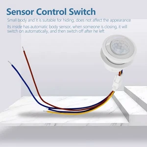 Mr HW08F LED Automatic Infrared Motion Sensor Control Switch 1-40W 45*40mm⊹ - Picture 1 of 10