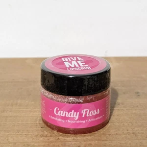 SEALED Candy Floss Give Me Lip Scrub Nourishing Pink Gift uk - Picture 1 of 3