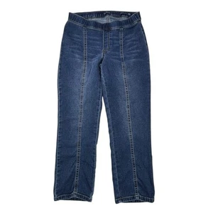 Pure Jill J. Jill Women's XSP XSmall Petite Slim Leg Ankle Elastic Waist Jeans - Picture 1 of 24