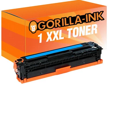 Toner Cyan XXL für HP 125A Color LaserJet CM 1312 CM 1312 NFI MFP CP 1215 CB541A - Bild 1 von 4
