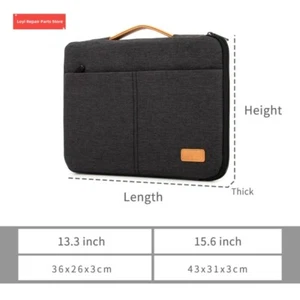 Tab Bag Laptop Sleeve Bag For MacBook Air Pro 13 M1 Case 15 15.6 Inch Briefcase - Picture 1 of 6