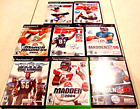 Lot Of Eight Sports Games For Sony Playstation 2 -football, Baseball, Basketball