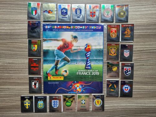 Panini RARE Womens World Cup France 2019 Softcover Album + Complete Set + Packet
