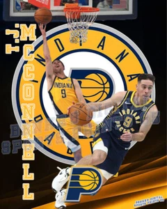 Indiana Pacers Lithograph print of T.J. McConnell 2025 - Picture 1 of 1