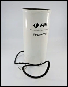 FPC Filtration Products Corporation Hydraulic Filter FPE70-03G Suction 3 Micron - Picture 1 of 5