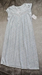 Camisón largo sin mangas Eileen West nuevo con etiquetas talla L - Imagen 1 de 8