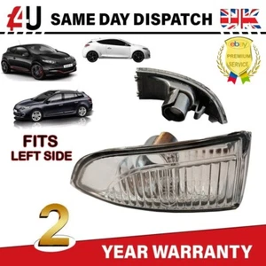 MIRROR INDICATOR LENS LEFT FOR RENAULT MEGANE SCENIC GRAND SCENIC MK3 261656470R - Picture 1 of 6