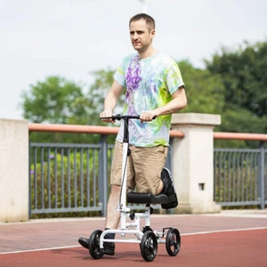 OEM ELENKER Económico Rodilla Orientable Scooter Andador Muleta Alternativa para Lesiones - Imagen 1 de 7