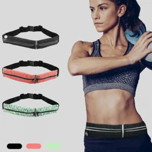 Paquete deportivo impermeable bolsa de cintura para el vientre cinturón billetera correr trotar bolsa para teléfono - Imagen 1 de 7