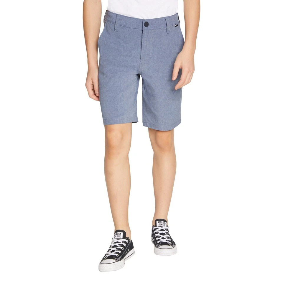 Hurley Youth 男孩混合短裤直筒弹力斜纹学校运动服 — 第 1/1 张图片