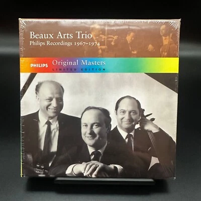 Beaux Arts Trio Philips Recordings ORIGINAL MASTERS [4 CD Box Set] NEW SEALED - Image 1 of 4