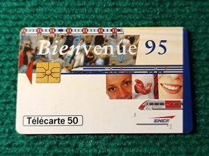 TELECARTE PRIVEE / PHONECARD France 50U - BIENVENUE 95 SNCF - GEM EN1270 - Imagen 1 de 2
