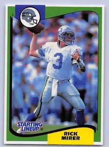 1994 RICK MIRER - Kenner Starting Lineup Card - SEATTLE SEAHAWKS - Bild 1 von 2