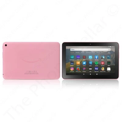 Amazon Fire HD 8 12th Gen R2SP8T 2022 8" 2GB 32GB Expandable 2MP 2GHz Pink - Image 1 of 4