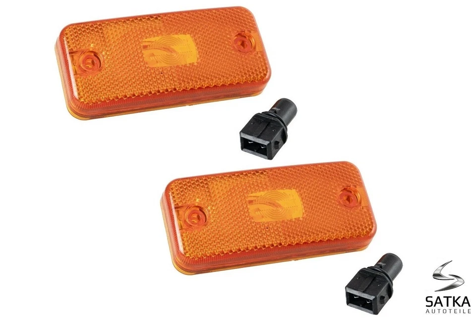 2x Seitenblinker für Fiat Ducato Boxer Iveco Jumper Begrenzungsleuchte Reflektor