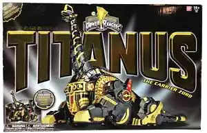 BANDAI POWER RANGERS LEGACY EDICIÓN NEGRA TITANUS AUTÉNTICO NUEVO SELLADO *EE. UU. - Imagen 1 de 4
