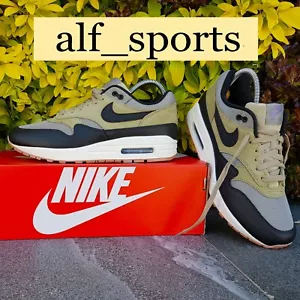 ❤ Brandneu mit Etikett & authentisch Nike® Air Max 1 SC Turnschuhe in dunklem Stuck UK Größe 10 EU 45 - Bild 1 von 19