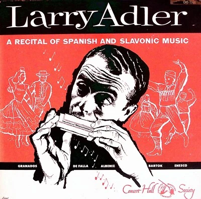 LARRY ADLER A RECITAL OF SPANISH AND SLAVONIC MUSIC VG-EXC 10" VINYL LP 767 — 第 1/4 张图片