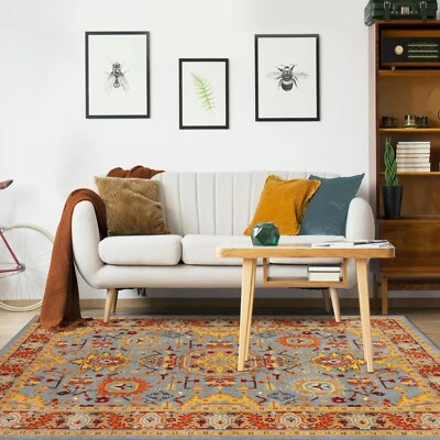 Hadar Geometric Medallion Tribal Non Slip indoor Washable Area Rugs / Runner Rug - Image 1 of 2