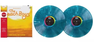 The Beach Boys Sounds Of Summer 2LP Sea Blue Colored 2LP Vinyl Records NEW - Image 1 of 3