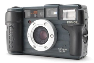 【Exc+5】Konica Genbakantoku 28 WB Point & Shot Film Camera From JAPAN - Picture 1 of 10