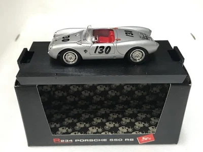 MODELLINO PORSCHE 550 RS AMERICA 1954 R234 SCALA 1:43 BRUMM MADE IN ITALY BOXED - Immagine 1 di 4