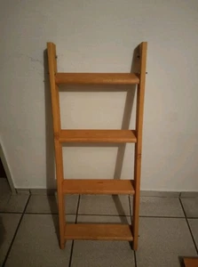 Holzleiter aus Massivholz / ein Teil der Dachbodentreppe mit 4 Stufen 95x38x7cm - Bild 1 von 3