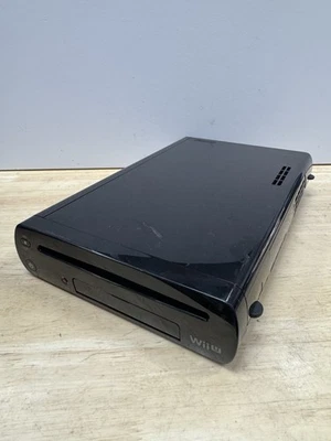 Nintendo Wii U WUP-101(02) Black System Console Only - Parental Lock 🔒 - Image 1 of 4