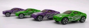 Generic 1:64 Plastic Car Lot (4 Cars) - Picture 1 of 1
