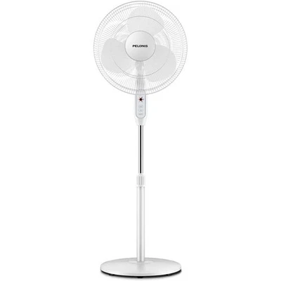 16'' Pedestal Fan for Bedoom, Remote, Standing Fan with 7-Hour Timer, 90° Osc... - Image 1 of 4