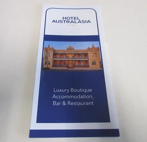 Hotel Australasia - Brochure - Established in 1904 - Eden - New South Wales - Picture 1 of 10