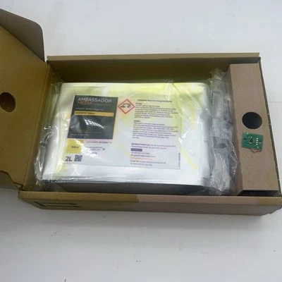 Yellow Inkjet Ink 2 Litre Bag 100% Full With New Chip - Image 1 of 3