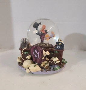 Disney Dagobert Duck Feels Good To Be Rich Ducktales Schneekugel Spieluhr - Bild 1 von 11