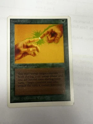 Instill Energy *Unlimited Edition* MTG Magic the Gathering - Image 1 of 2