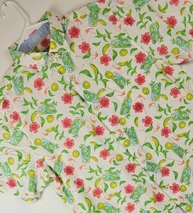 Tommy Bahama Mojito Bay Island Zone Hawaiian Shirt Alcohol Men’s L - Picture 1 of 16